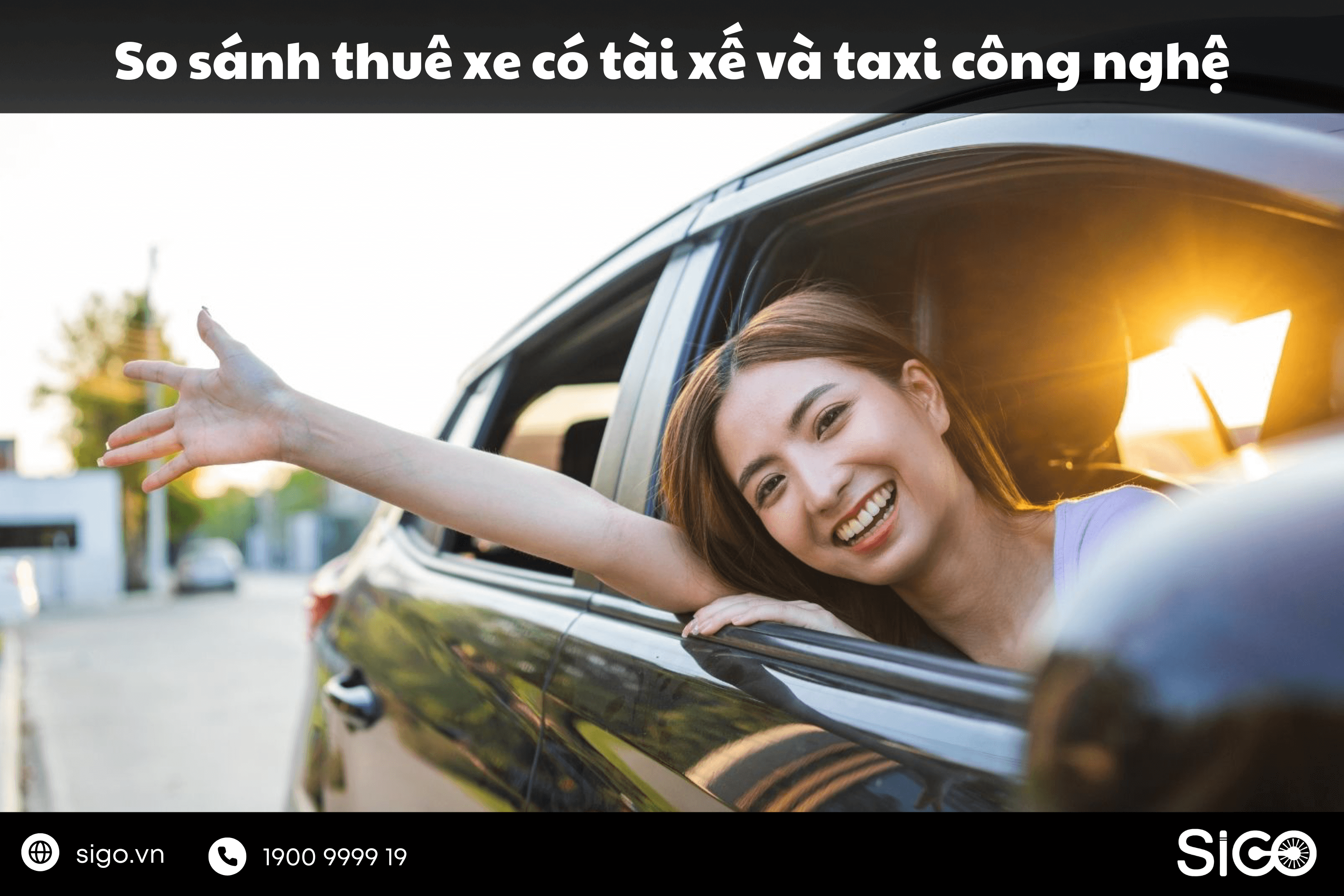 Ảnh đại diện bài So sánh dịch vụ thuê xe có tài xế và taxi công nghệ?