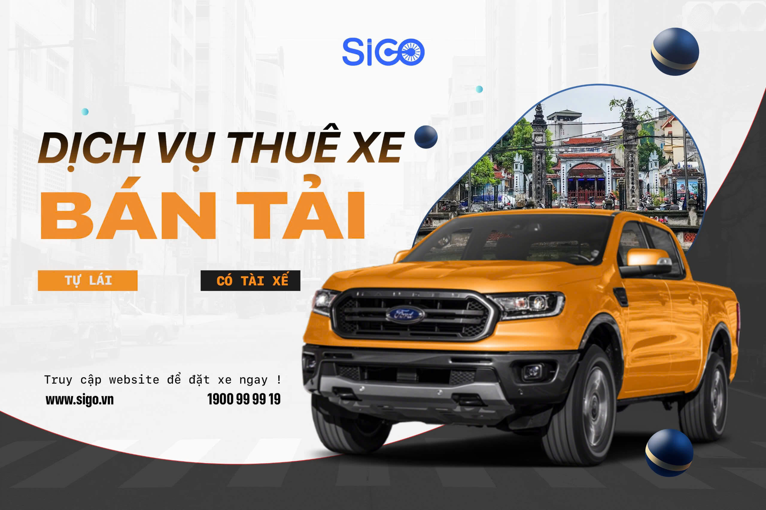 Ảnh đại diện bài Dịch vụ thuê xe bán tải uy tín, đa dạng dòng xe, giao xe tận nơi