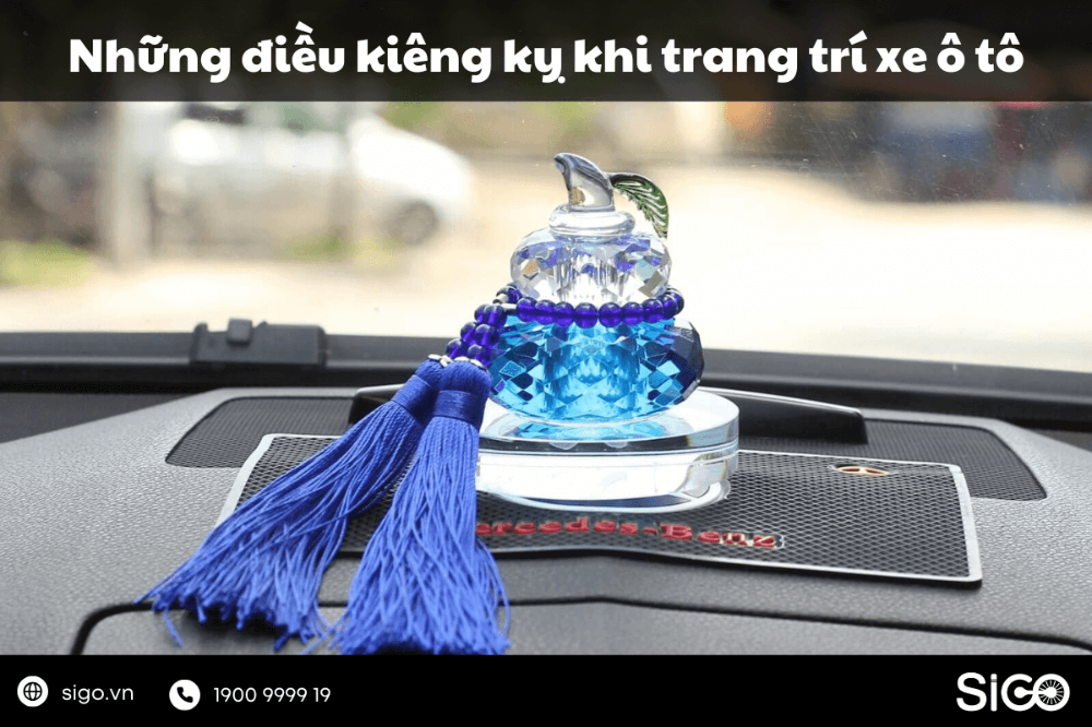 Những điều kiêng kỵ khi trang trí xe ô tô 