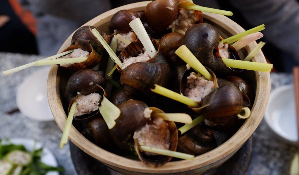 Ốc nhồi thịt nhìn thôi đã thèm