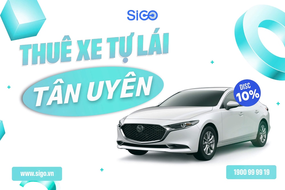 Dịch vụ thuê xe tự lái Tân Uyên, Bình Dương phát triển mạnh
