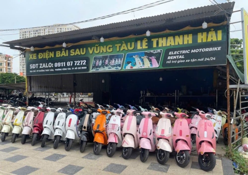 Lê Thanh Hải là một trong những đơn vị tiên phong cho thuê xe điện