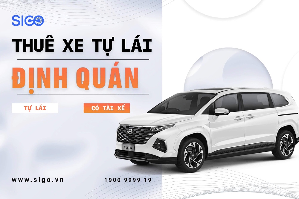 Dịch vụ cho thuê xe tự lái Định Quán chỉ từ 500k/ngày