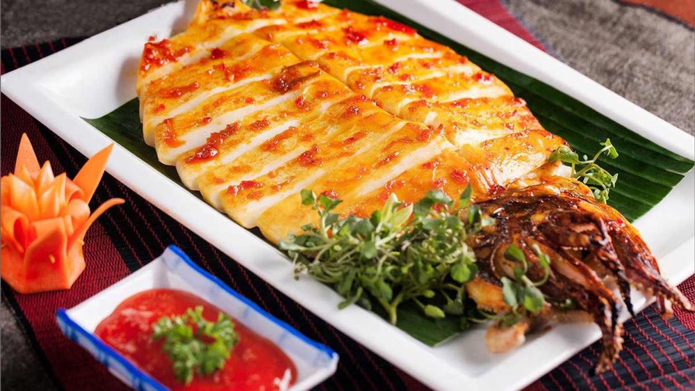 Mực một nắng giữ nguyên vị ngọt của từng thớ mực