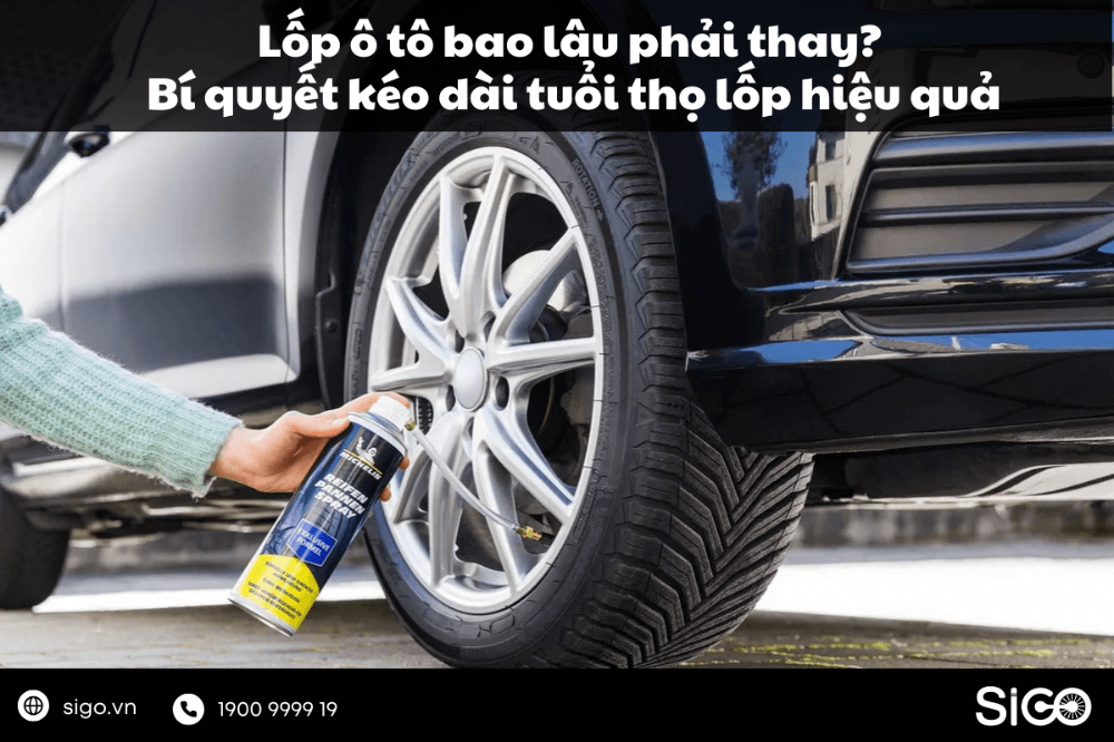 Giải đáp lốp ô tô bao lâu phải thay