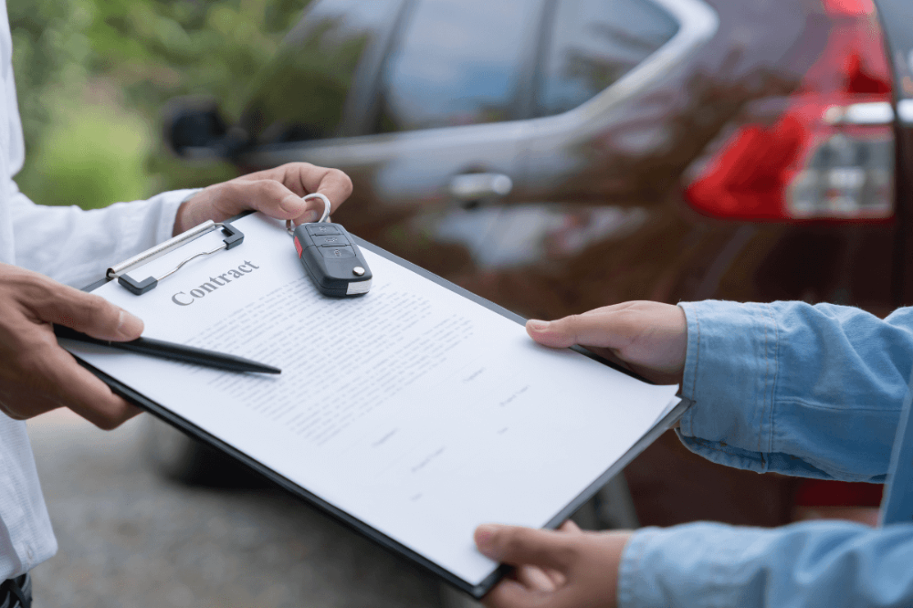 Những nội dung chính trong hợp đồng thuê xe