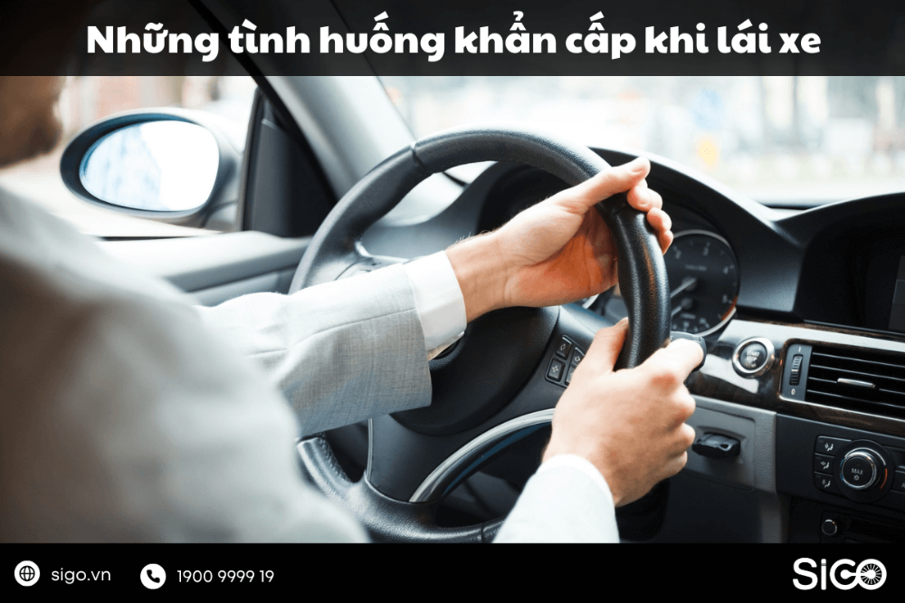 Hướng dẫn xử lý những tình huống khẩn cấp khi lái xe
