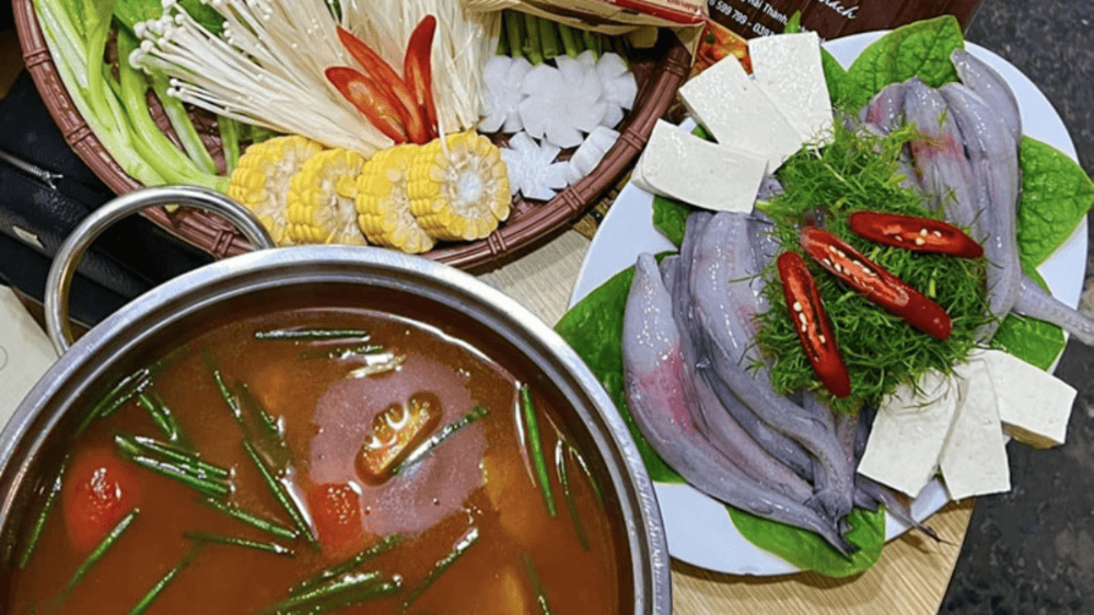 Lẩu cá khoai thanh mát, ai cũng ghiền