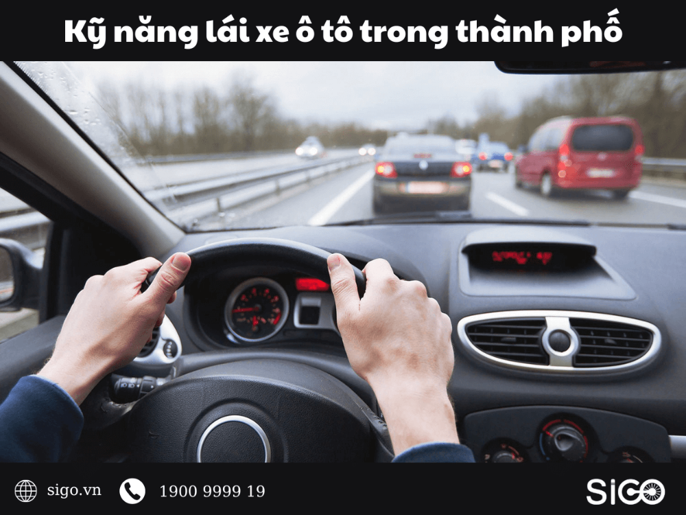 Những kỹ năng lái xe ô tô trong thành phố 