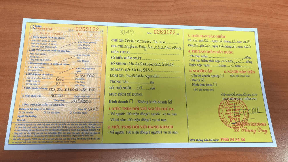 Có thể mua bảo hiểm bắt buộc trực tiếp hoặc online