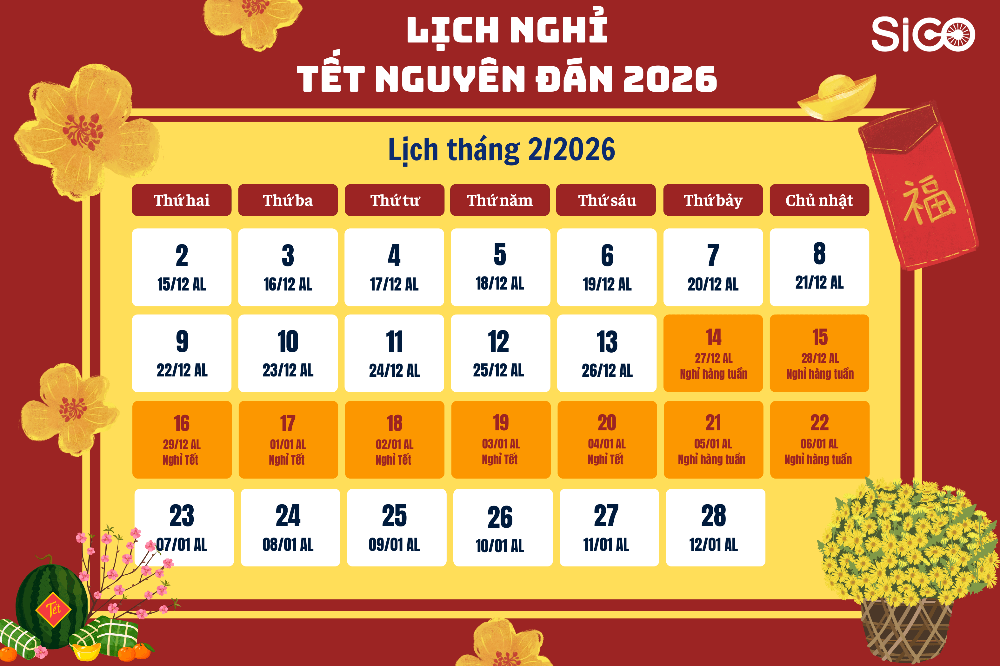 Tết 2026 nghỉ mấy ngày?