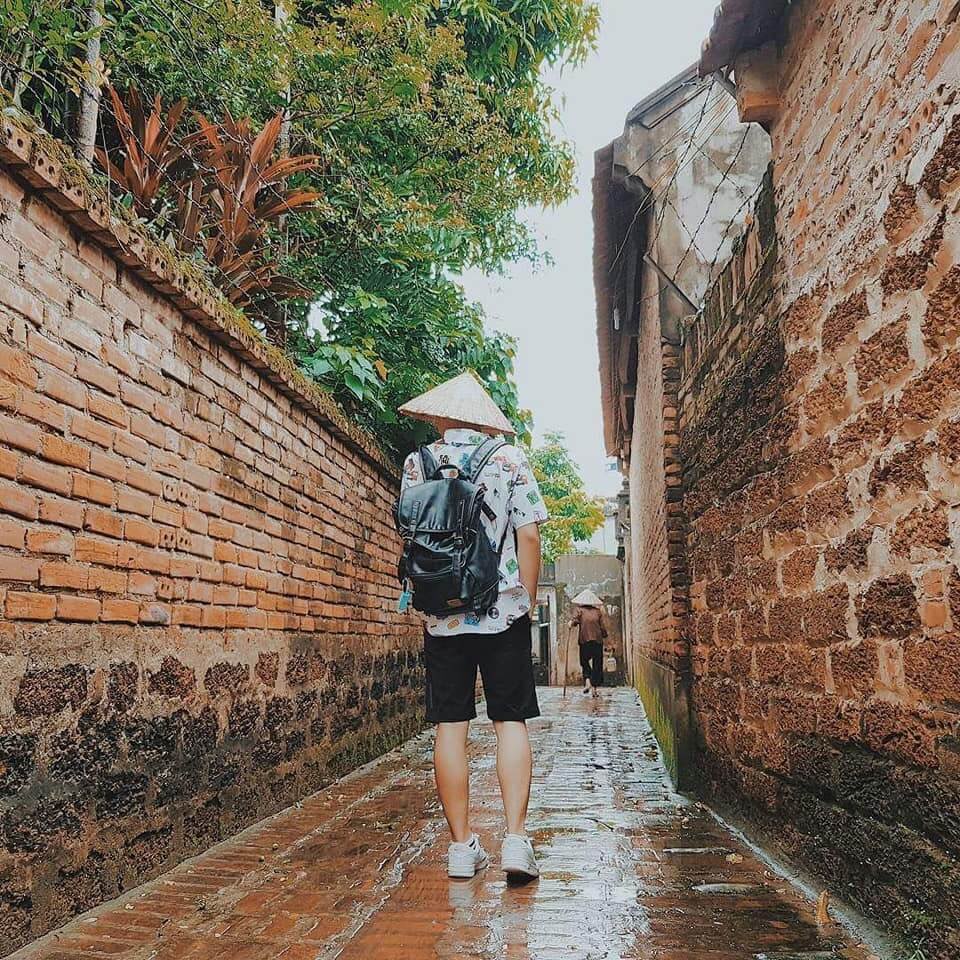 Làng cổ Đường Lâm như đưa ta về một thước phim xưa cũ