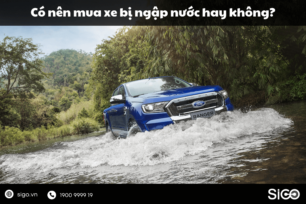 Có nên mua xe bị ngập nước hay không?