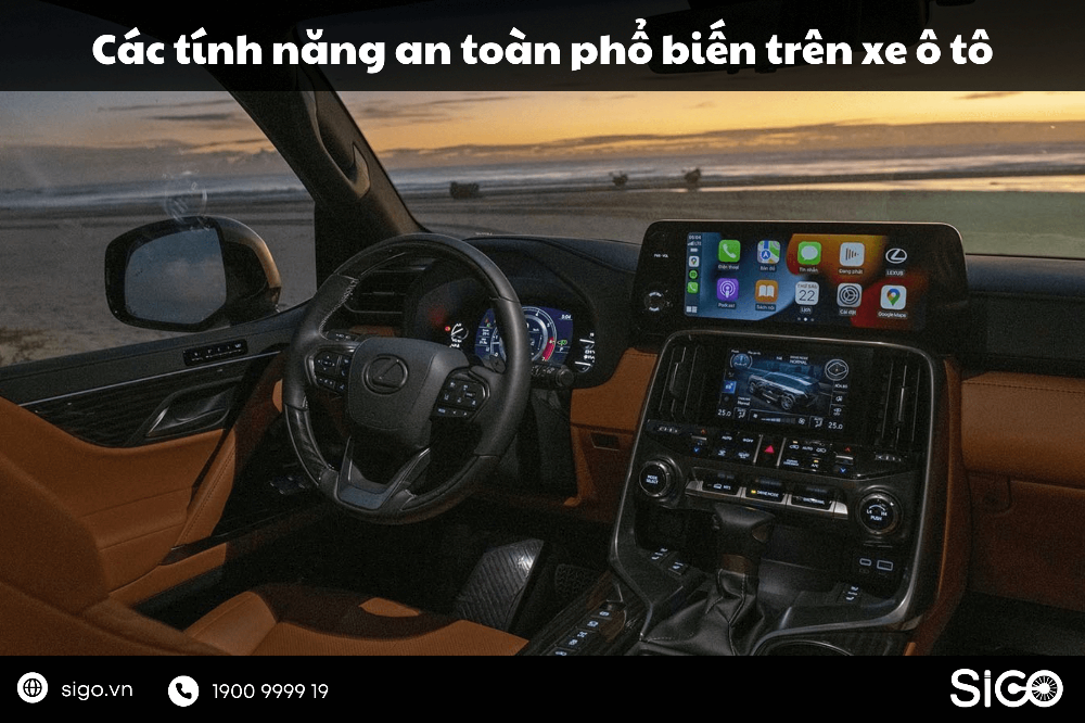 Các tính năng an toàn trên xe ô tô người dùng cần biết