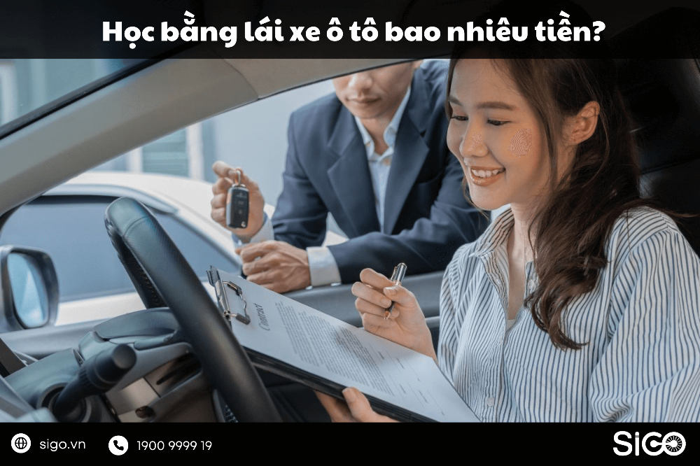 Học bằng lái xe ô tô bao nhiêu tiền?
