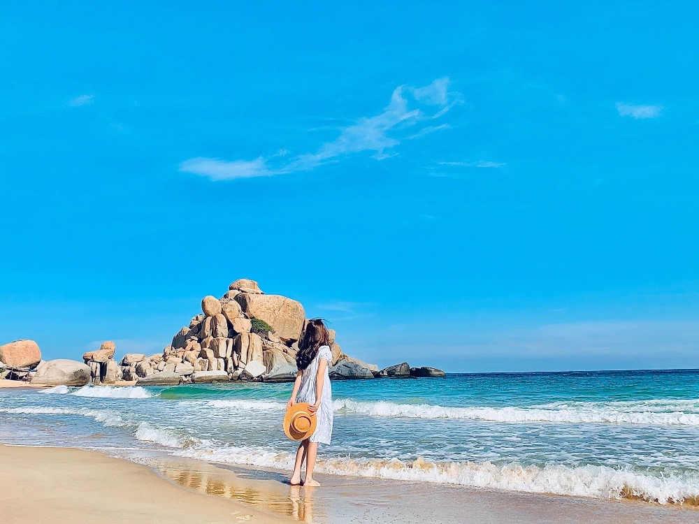 Nên đi Phú Quý vào tháng 12 đến tháng 6 năm sau để ngắm biển trong xanh