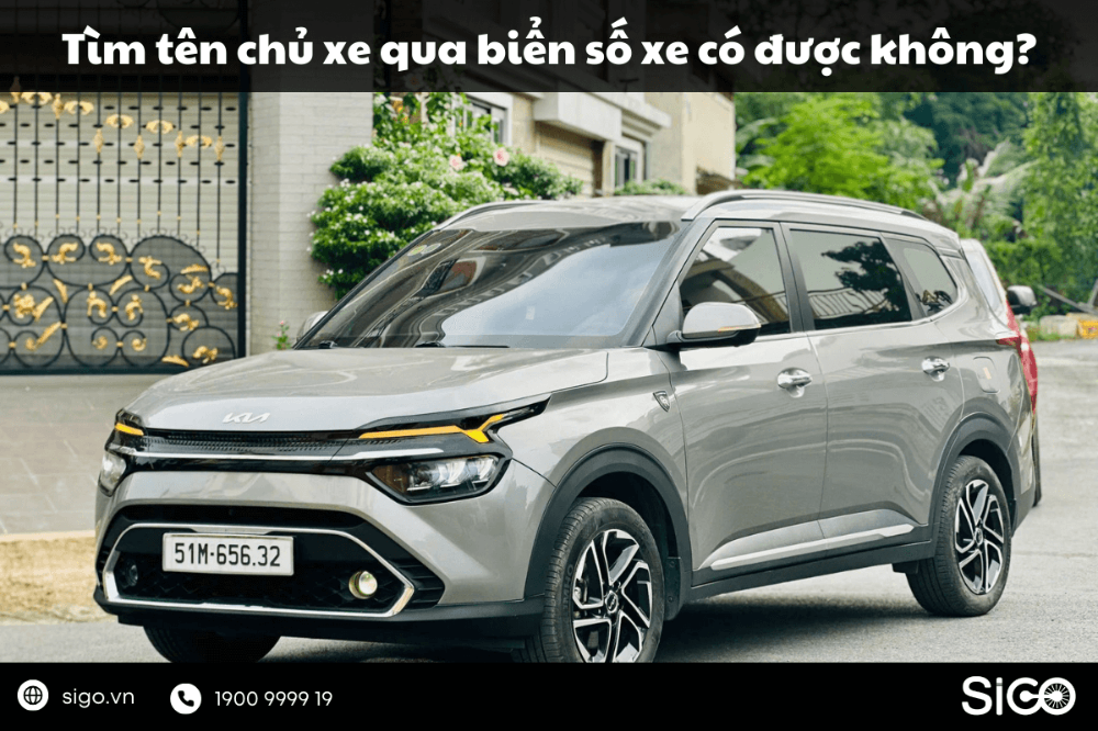 Có nhiều tình huống cần tìm tên chủ xe qua biển số