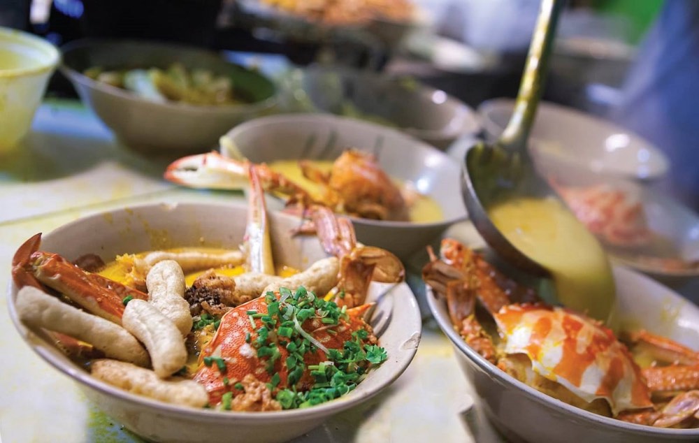 Bánh canh ghẹ mang đậm hương vị biển