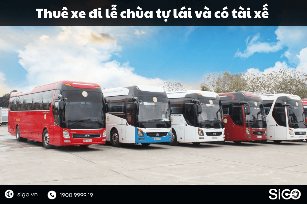 Dịch vụ cho thuê xe đi lễ chùa có tài và tự lái