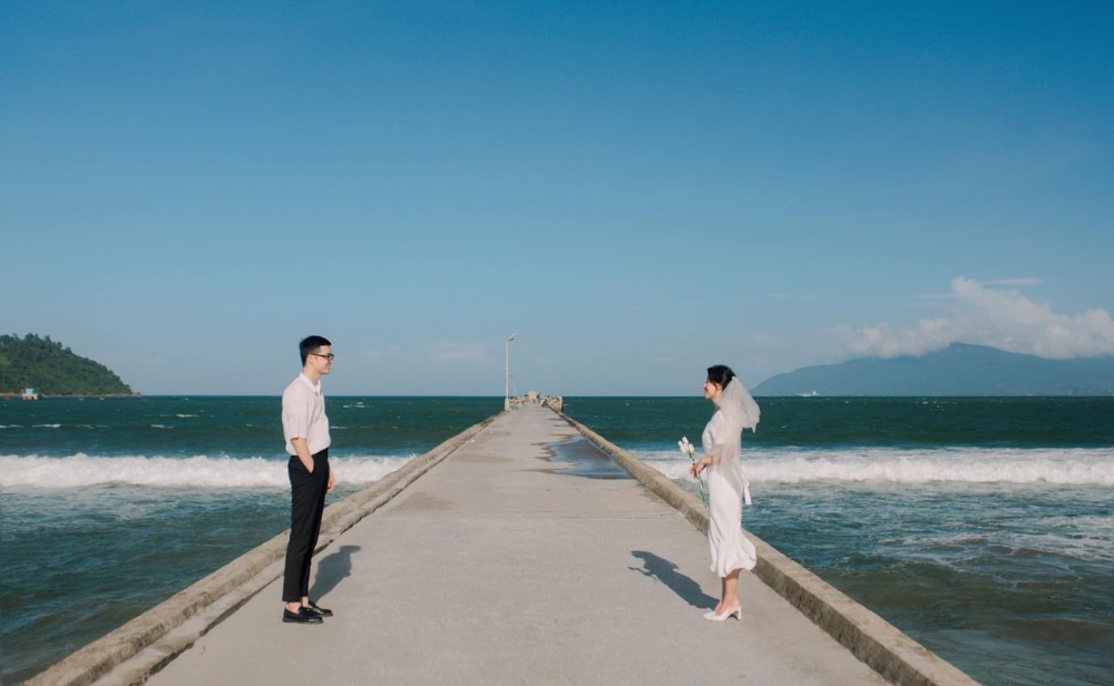 Cầu cảng Kim Liên thơ mộng như một thước phim Hàn