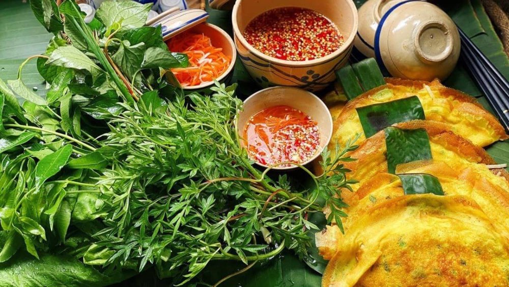 Bánh xèo là đặc sản miền tây nhiều người mê