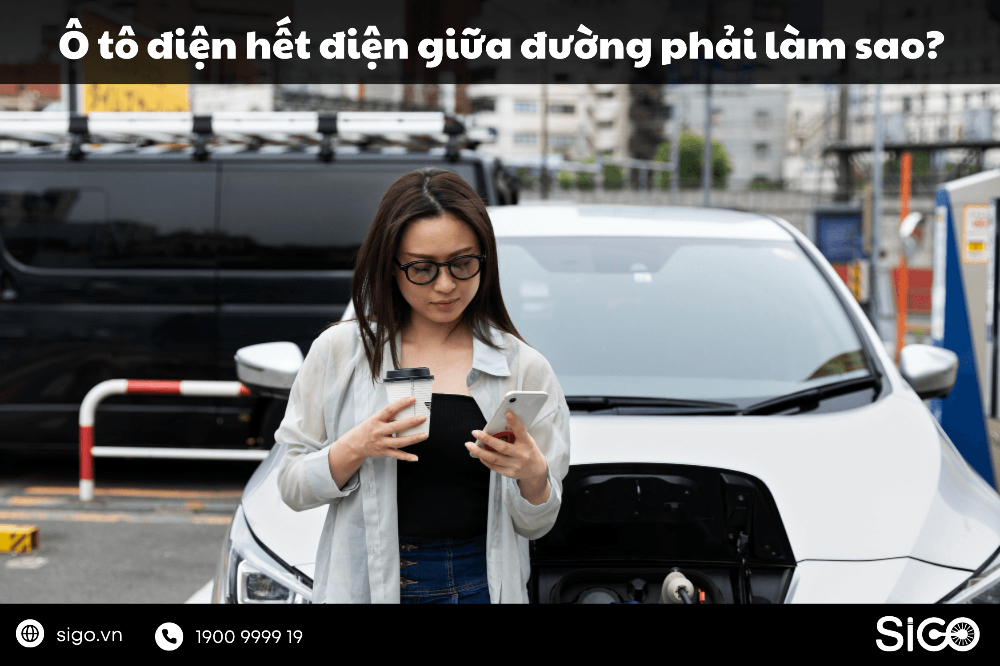 Tìm hiểu cách xử lý khi ô tô điện hết điện giữa chừng