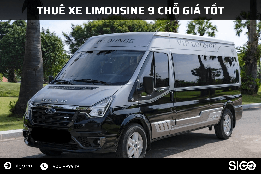 Dịch vụ thuê xe limousine 9 chỗ được ưa chuộng
