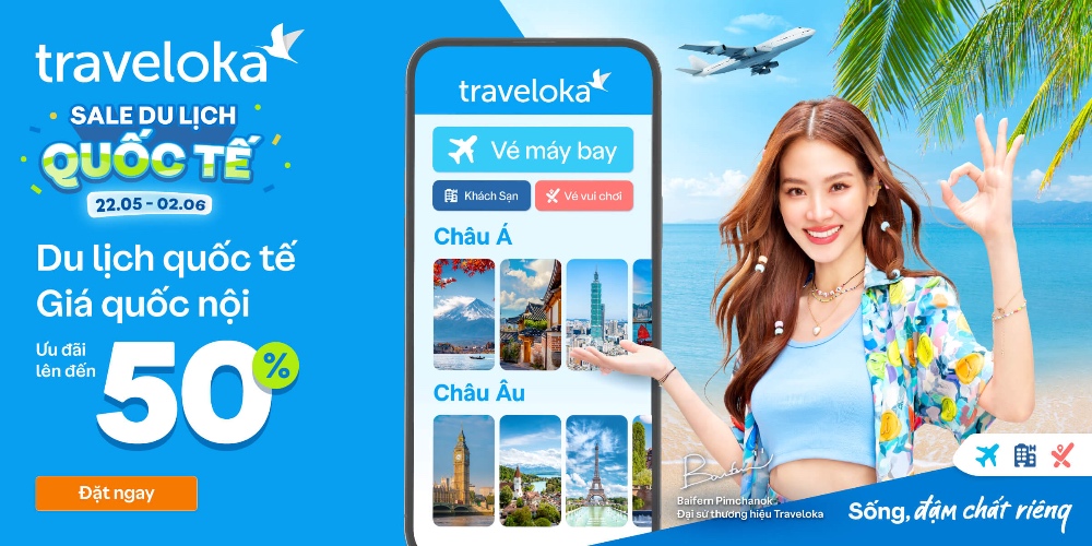 Traveloka với nhiều tour Phú Quốc ưu đãi